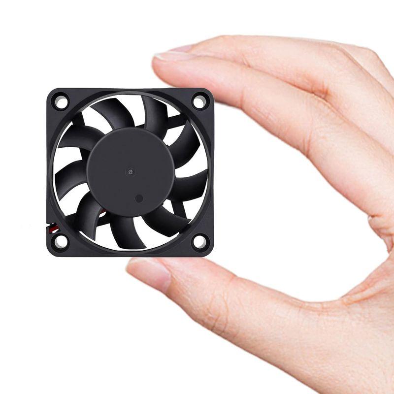 GDSTIME 2連 6015 60mm x 15mm 6cm 5V DCUSB小型 冷却ファン 卓上扇風機 DIY FAN 多用途扇風機｜az-select-store｜05