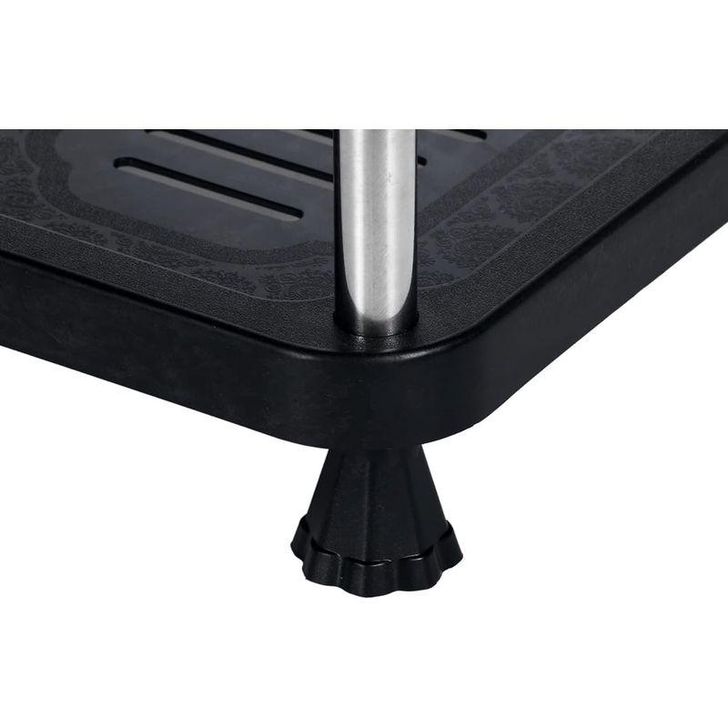 麻雀 2台 サイドテーブル 最適 天板 フラットタイプ 全自動 雀卓 ダーツ ビリヤード 組み立て式 コンパクト ミニテーブル (２台セット｜az-select-store｜06