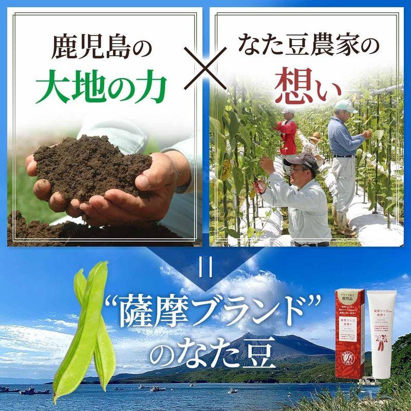 ヨシトメの薩摩なた豆歯磨き 鹿児島産 125g 6本セット｜az-select-store｜02