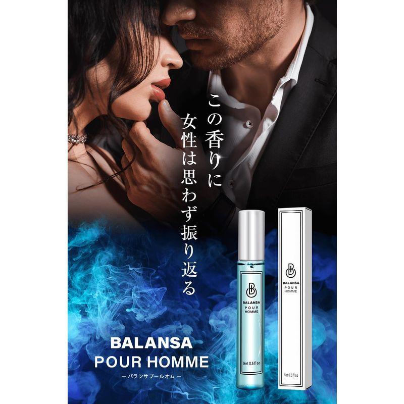 男性用 フェロモン香水 BALANSA (バランサ) メンズ モテ香水 香水 シトラスムスクの香り オードトワレ 15ml (1個)｜az-select-store｜02