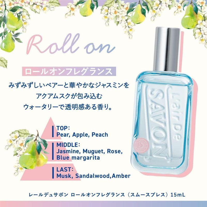 レールデュサボン ロールオン フレグランス スムースブレス 15ml 香水 アトマイザー｜az-select-store｜02