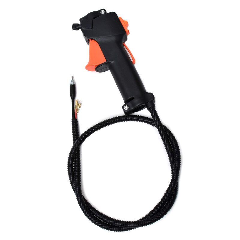 m's brand 草刈り機 刈払機 スロットル レバー ループハンドル ツーグリップハンドル 交換用 背負い式 スロットルレバー トリガー