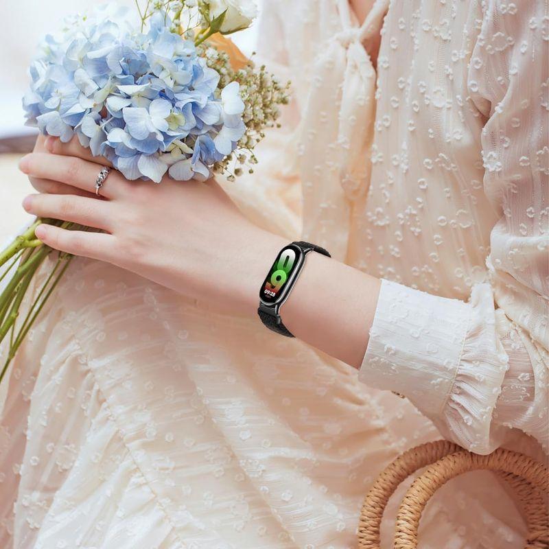 AiMaoo バンド Xiaomi Mi Band 8 / Xiaomi Smart Band 8 対応 交換バンド 替えベルト弾性ナイロン｜az-select-store｜07