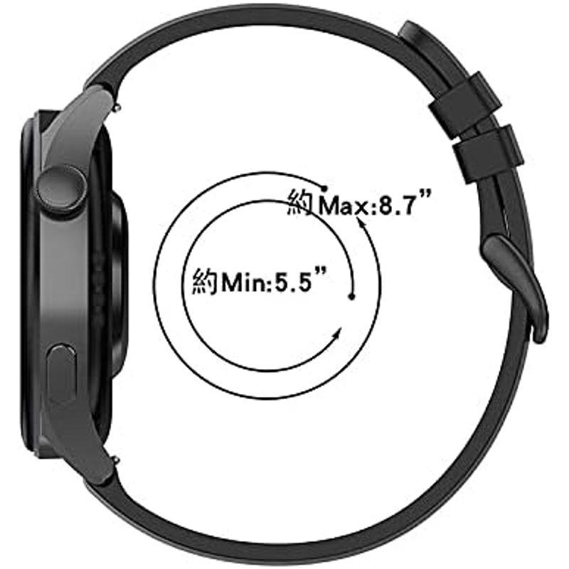 ryohinit スマートウォッチ用ベルト・腕時計バンド・Galaxy Watch 4用 Classic 42mm/46mm ベルト バンド｜az-select-store｜03