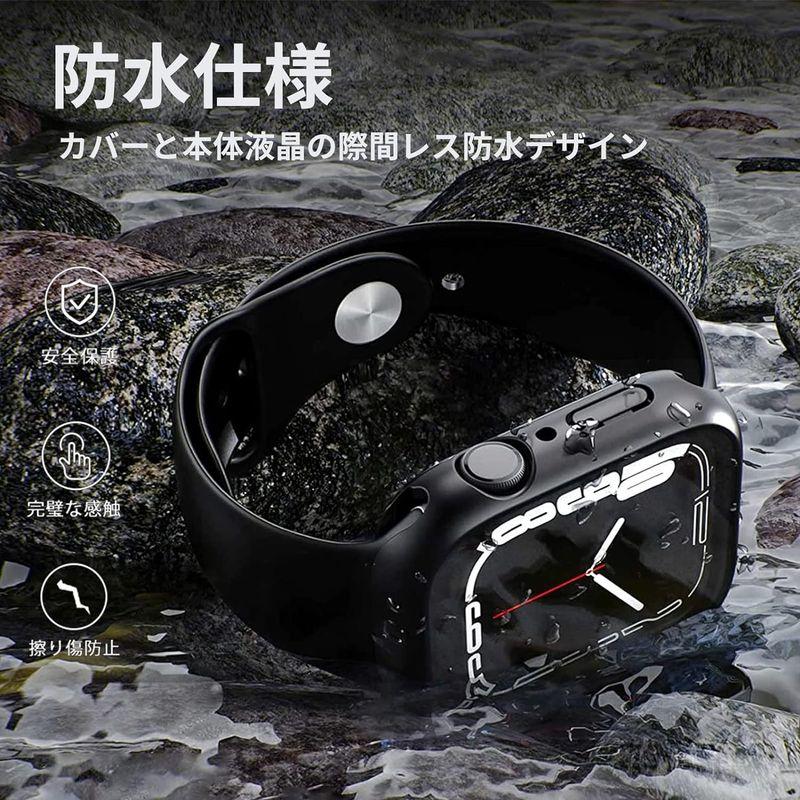2023改良モデルANYOI for アップルウォッチ カバー Series 9/8/7 45mm Apple Watch 保護 防水ケース｜az-select-store｜06