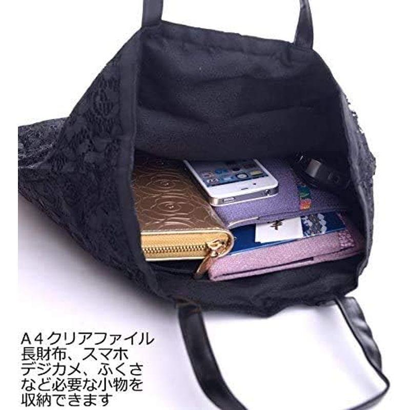 折り畳みブラックフォーマルサブバッグ 日本製 A4対応リバーシブル黒エコバッグ｜az-select-store｜09