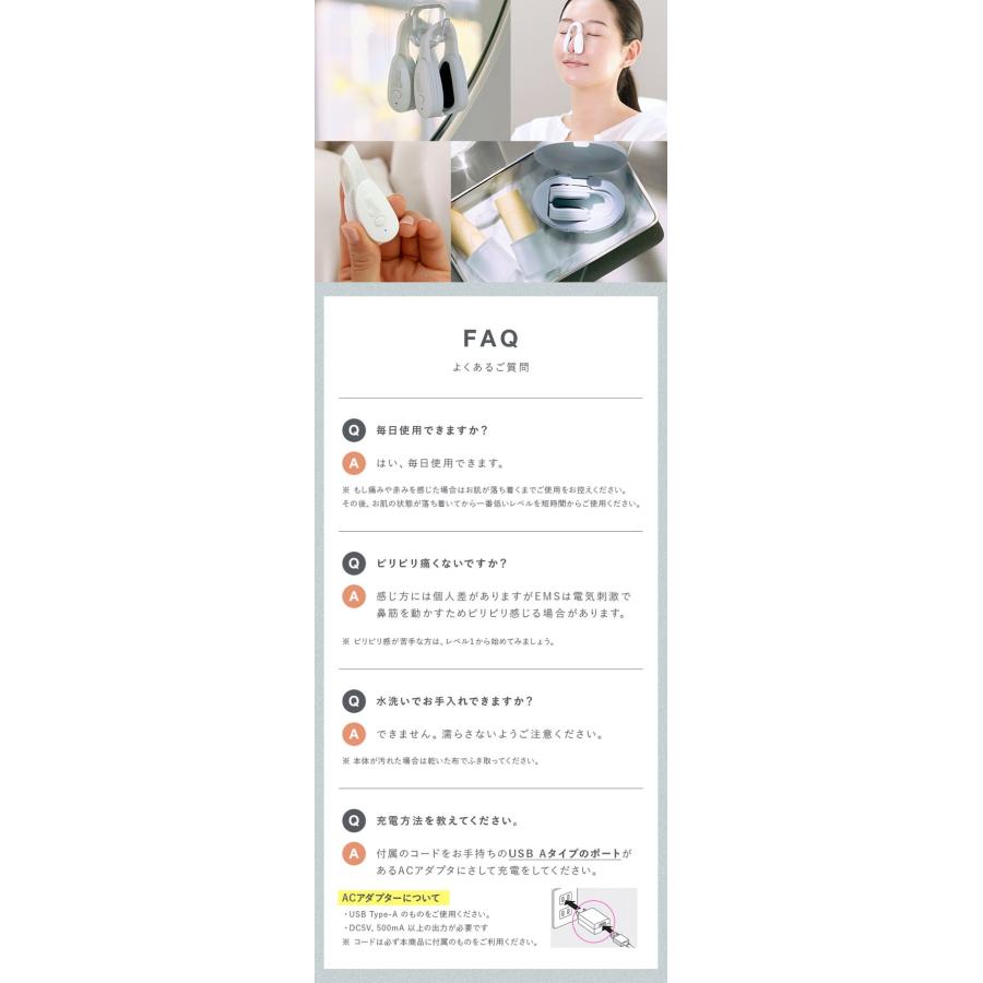 即納 鼻専用美顔器 ルクセアフォーネス LUXCEAR Fornez (品名を「電気