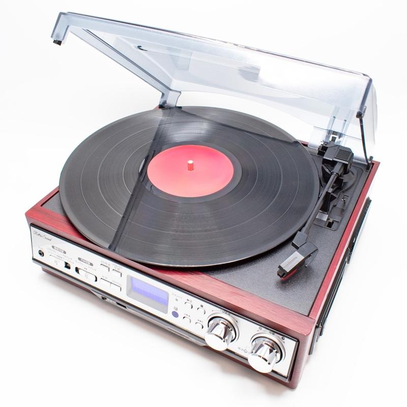 Retro Sound 多機能レコードプレーヤー MA-45 ※沖縄・離島は別途送料