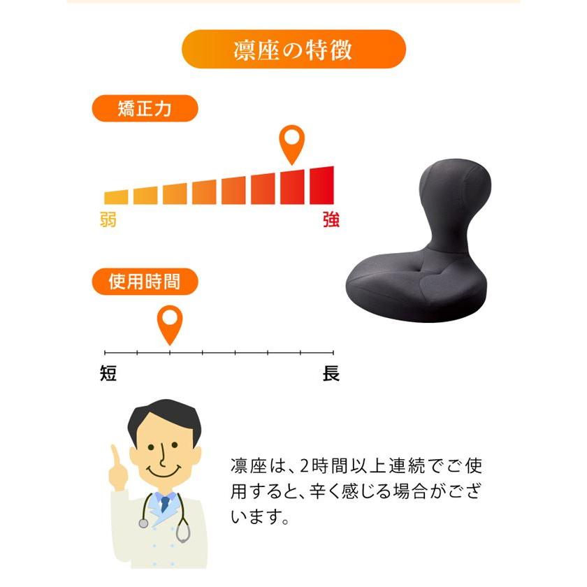 ドリーム 骨盤座椅子 凛座 0070-2391 00 ブラック ※メーカーから直送