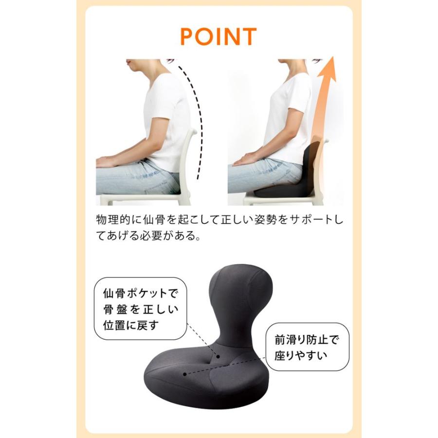 ドリーム 骨盤座椅子 凛座 0070-2391 00 ブラック ※メーカーから直送