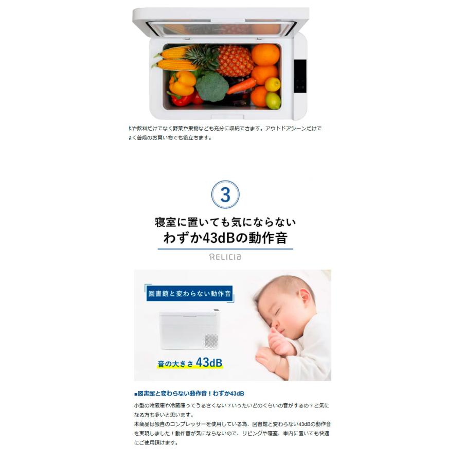 車載冷凍冷蔵庫40L RLC-CF24 ※メーカー直送（代引き不可・沖縄離島は