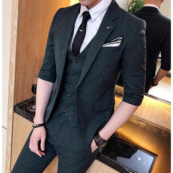 人気ブランドを ビジネススーツ フォーマル カジュアル 父の日 スーツ メンズ スリーピーススーツ 3ピース 3点セット 成人式 就活 新品即決 Technet 21 Org