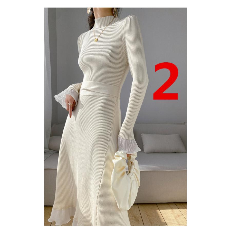 安い購入 21 ワンピース レディース 30 40代 ワンピース 春 秋 きれいめ ロングワンピース 長袖 着痩せ 大人 おしゃれ 1214lyq Azaargo 通販 Yahoo ショッピング New限定品 Www Yalaphone Com