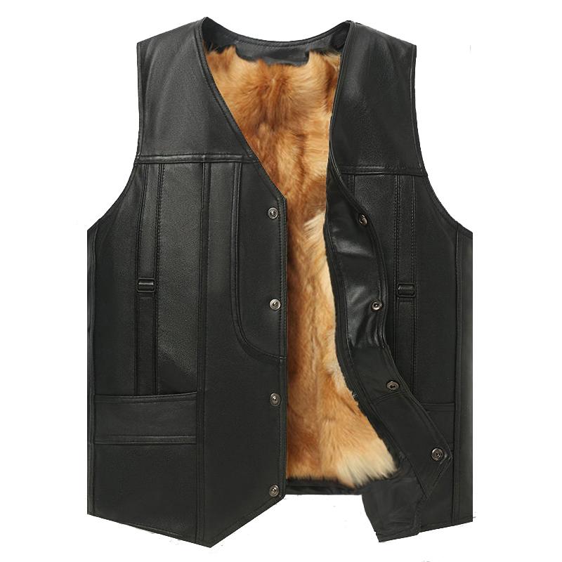 レザーベスト メンズ ラムレザー ベスト 本革 羊革 高級レザー