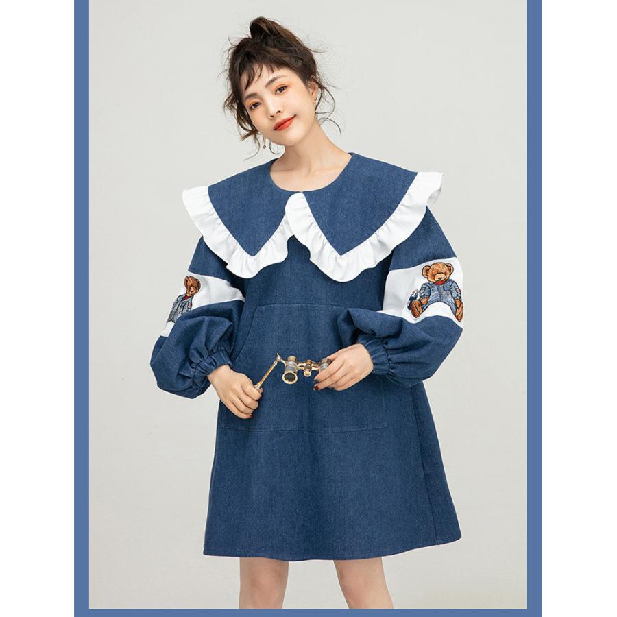 高い素材 21 ワンピース レディース 秋 デニムワンピース 40代 長袖 デニム ロング丈 マキシ 春夏 着痩せ 韓国風 おしゃれ Ol通勤 nzlyq03 Azaargo 通販 Yahoo ショッピング 速達メール便 Gestion Etechnologies Shop