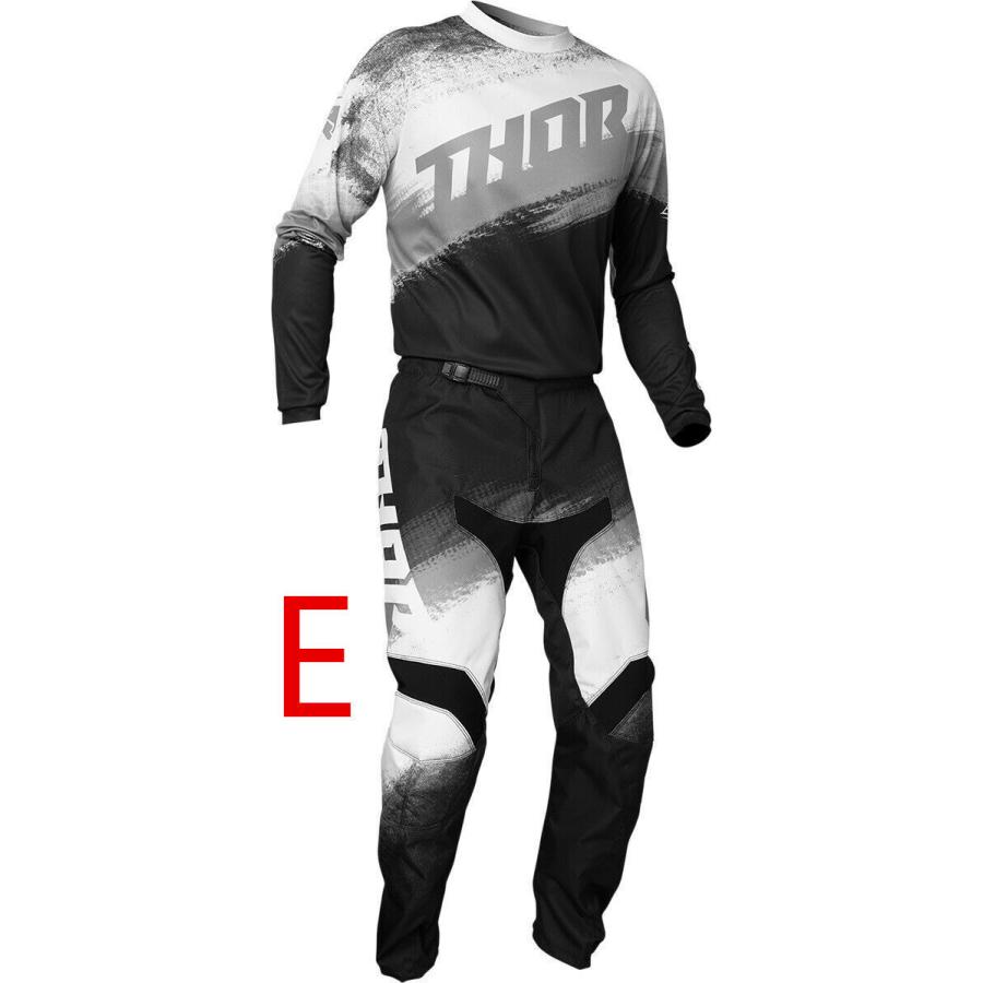 2021 オフロード モトクロス 上下セット ジャージ Tシャツ パンツ 春