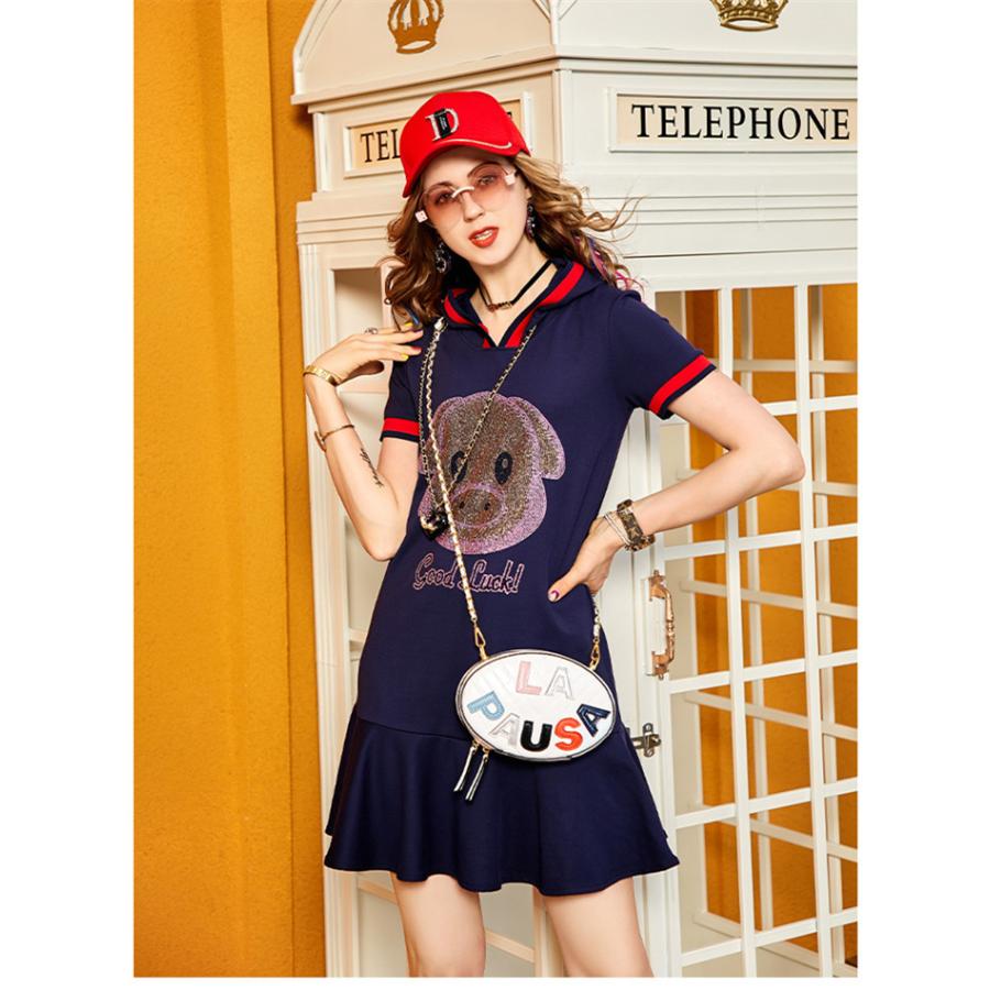 21 ゴルフウェア レディース ゴルフ ゴルフウェア ゴルフ ドレス ワンピース 丈長め 新作 ゴルフ かわいい Azaargo