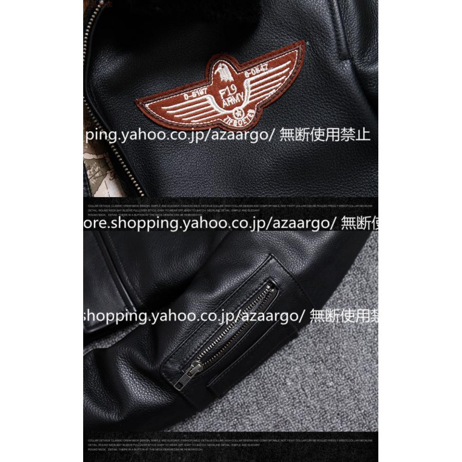 メンズ ジャケット 本革 牛革 バイク ライダースジャケット バイク ウェア 春 秋 冬３シーズン 防風 防寒 2022_10