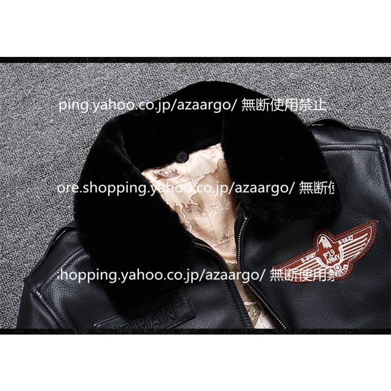 メンズ ジャケット 本革 牛革 バイク ライダースジャケット バイク ウェア 春 秋 冬３シーズン 防風 防寒 2022_8