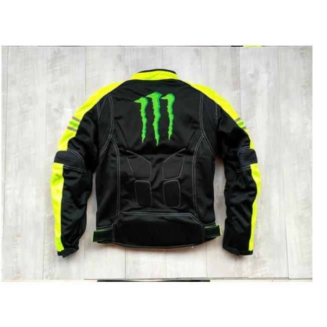 モンスター エナジー メッシュ バイク ジャケット ライダース
