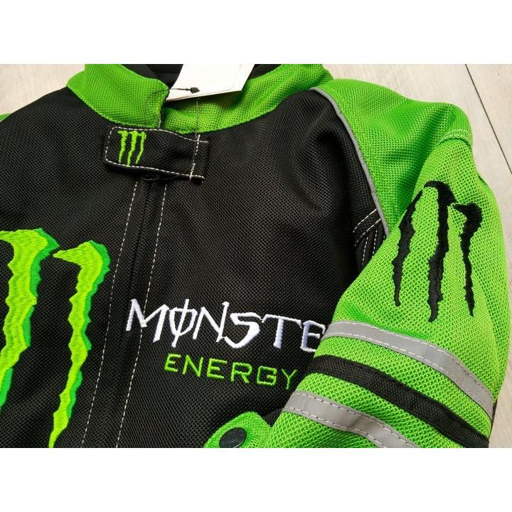 モンスター エナジー メッシュ バイク ジャケット ライダース