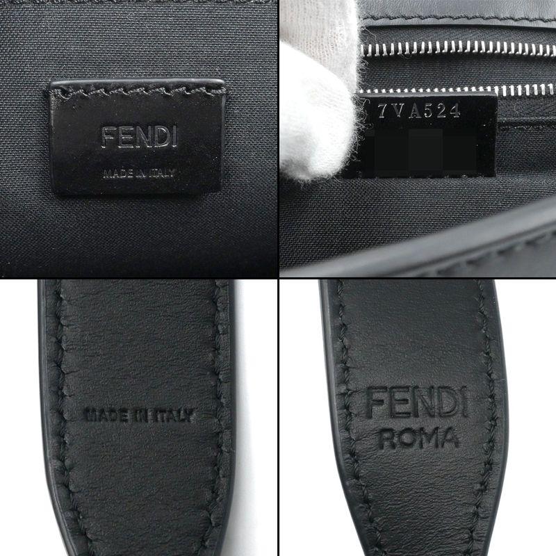 FENDI（フェンディ） ズッカ フラットバゲット ショルダーバッグ
