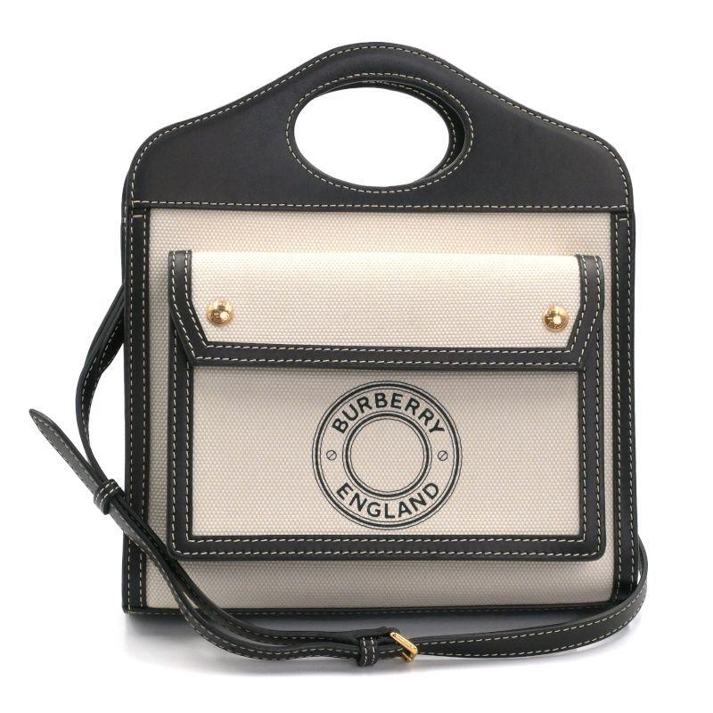 BURBERRY（バーバリー） ロゴグラフィック ミニポケットバッグ