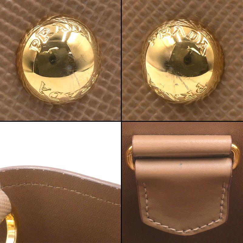 PRADA（プラダ） パニエ サフィアーノレザー ミニバッグ 1BA217