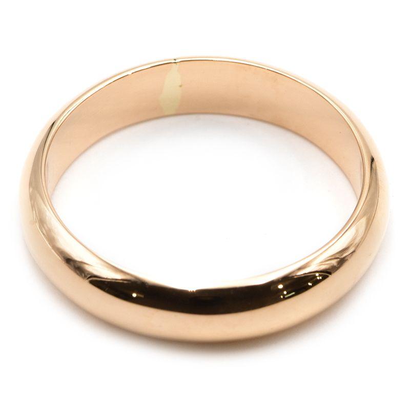 甲丸リング 16号 K18YG 新品仕上済 シンプル 金無垢 イエローゴールド