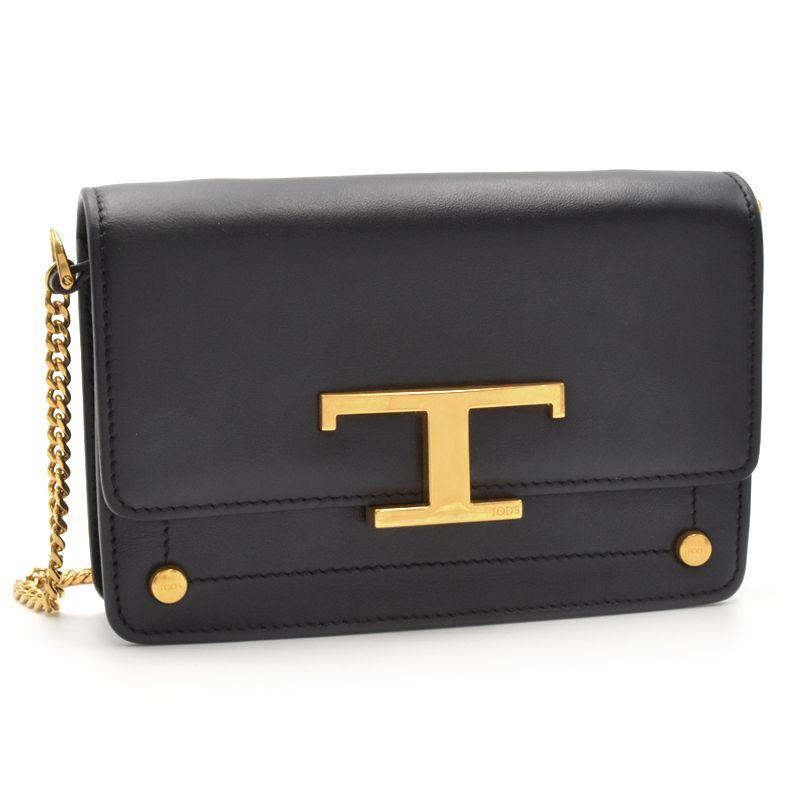 TOD'S（トッズ） Tタイムレス ショルダーバッグ マイクロ レザー