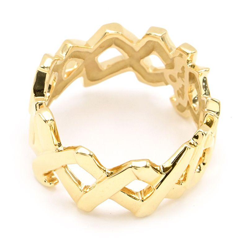 TIFFANY&Co.（ティファニー） ラブ&キスリング 10.5号 K18YG ラブ