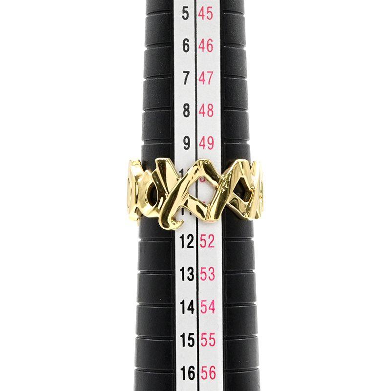 TIFFANY&Co.（ティファニー） ラブ&キスリング 10.5号 K18YG ラブ