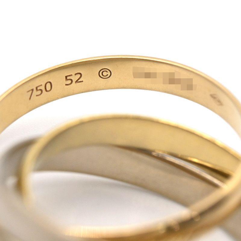 TRINITY（Cartier） カルティエ トリニティリングSM #52 12.5号 K18WG