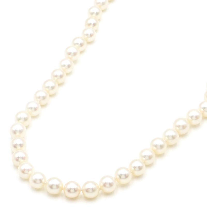 TASAKI（タサキ） 約6mm〜7mmあこや真珠ネックレス SV925 あこやパール