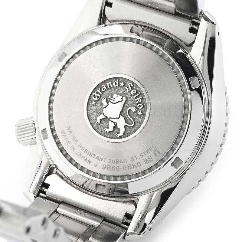 グランドセイコー メンズ SBGE295 9R66-0BK0 スポーツコレクション 箱保 GMT デイト グリーン スプリングドライブ 腕時計 中古 送料無料 Sport Collection グランドセイコー メンズ SBGE295 9R66-0BK0