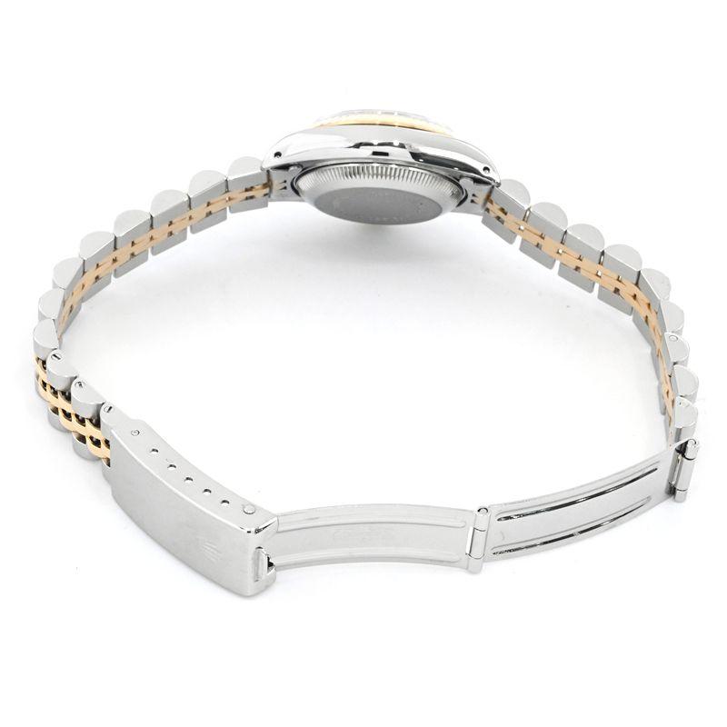 ロレックス ROLEX デイトジャスト 69173 ホワイト K18/SS 自動巻き レディース 腕時計 楽天市場】ロレックス ROLEX デイトジャスト 69173 ホワイト K18/SS