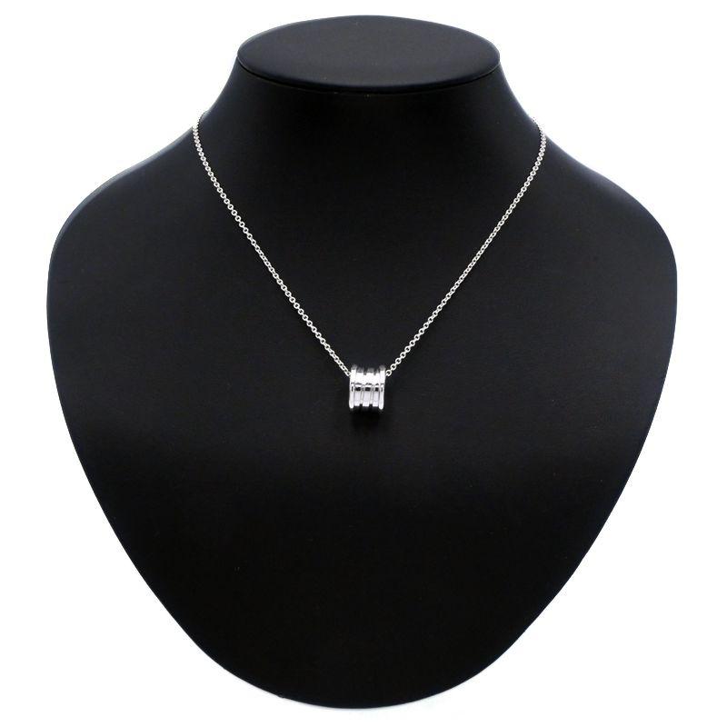 BVLGARI（ブルガリ） ビー・ゼロワンネックレス K18WG B.zero1