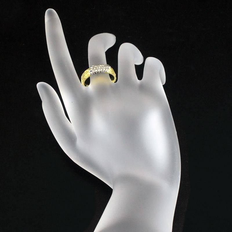 田中貴金属ジュエリー GINZA TANAKA 0.16ct天然ダイヤモンドリング 14