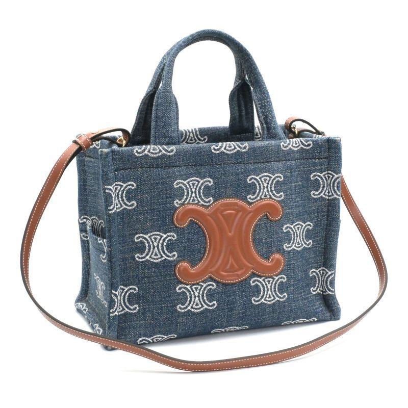 CABAS（CELINE） セリーヌ スモール カバ タイス デニム 199162 