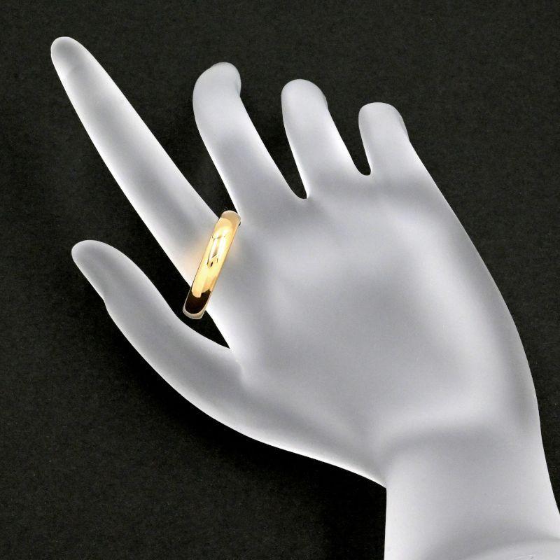 【美品】ティファニー フォーエバー ウェディング バンドリングK18YG TIFFANY&Co.（ティファニー） フォーエバー ウェディング バンド