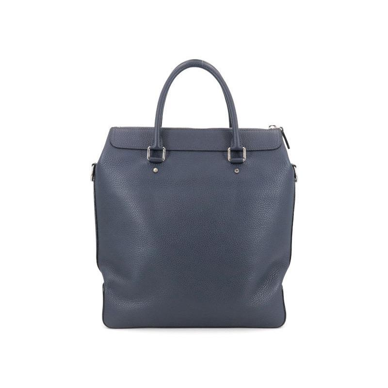 ルイヴィトン グリニッジ メンズ トリヨンレザー ネイビー トート