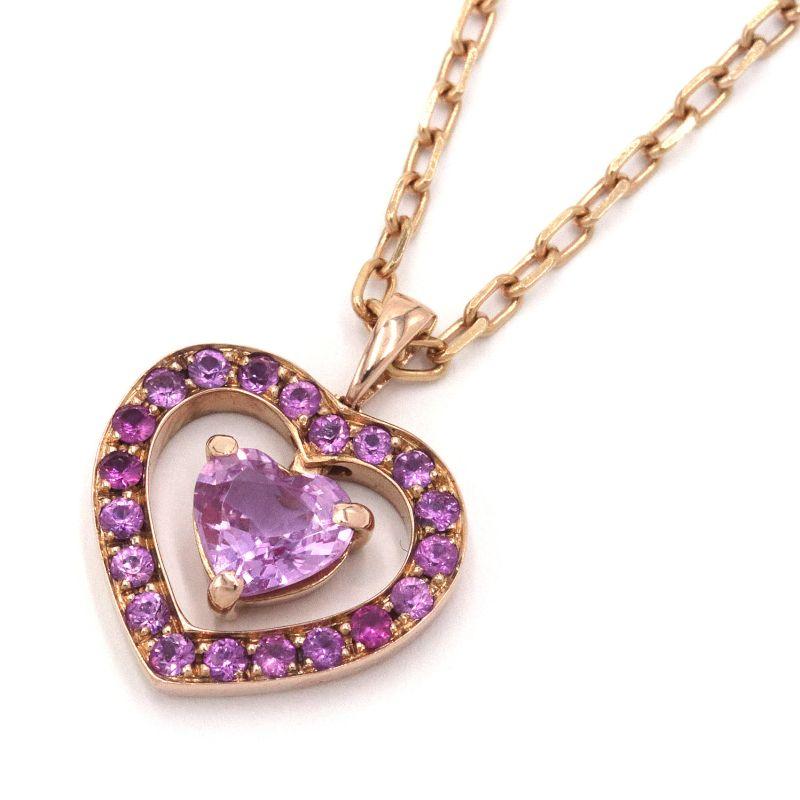 BOUCHERON ブシュロン アバネックレス ピンクサファイア K18PG 新品 