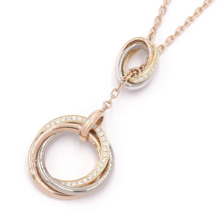 TRINITY（Cartier） カルティエ トゥーフォートリニティネックレス 