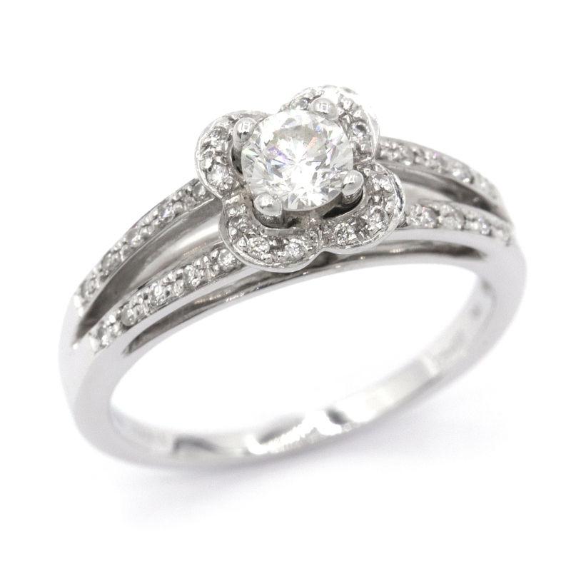 MAUBOUSSIN モーブッサン チャンスオブラブリング 約9号 K18WG  