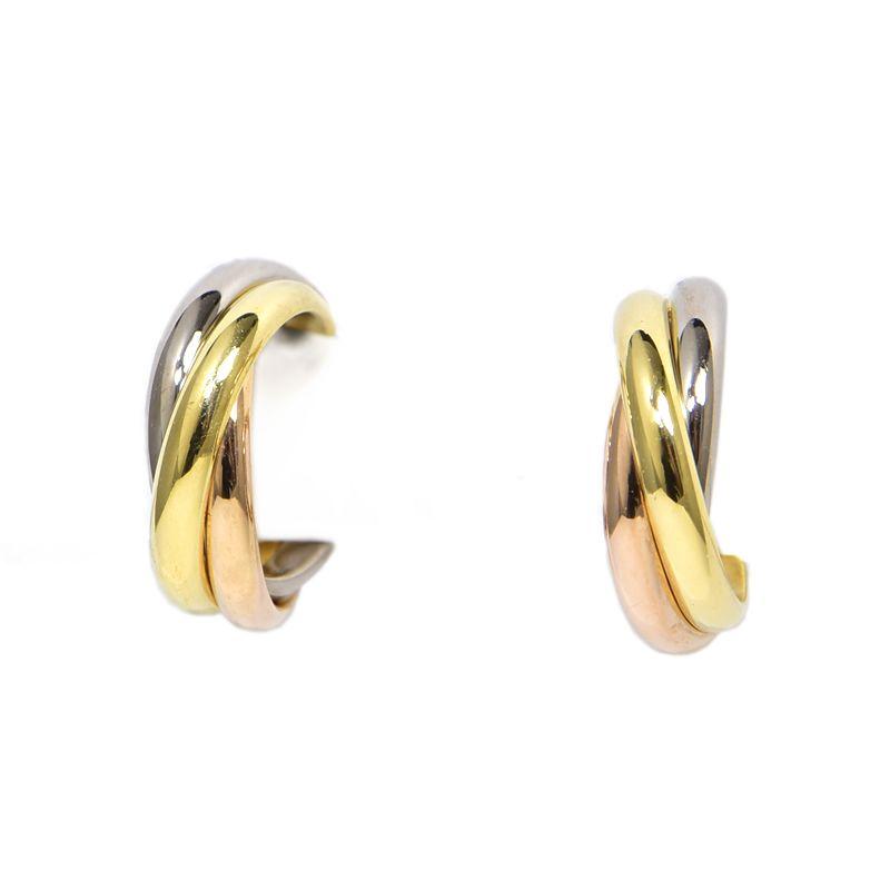 TRINITY（Cartier） カルティエ トリニティピアス ミニモデル B8301540