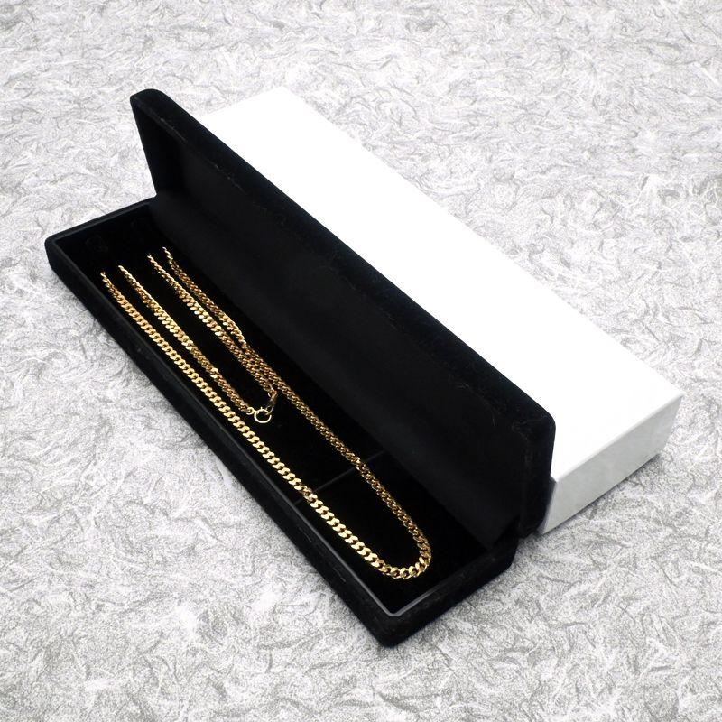 喜平ネックレス 2面シングル 60cm 40.2g K18YG 造幣局検定刻印 K18 