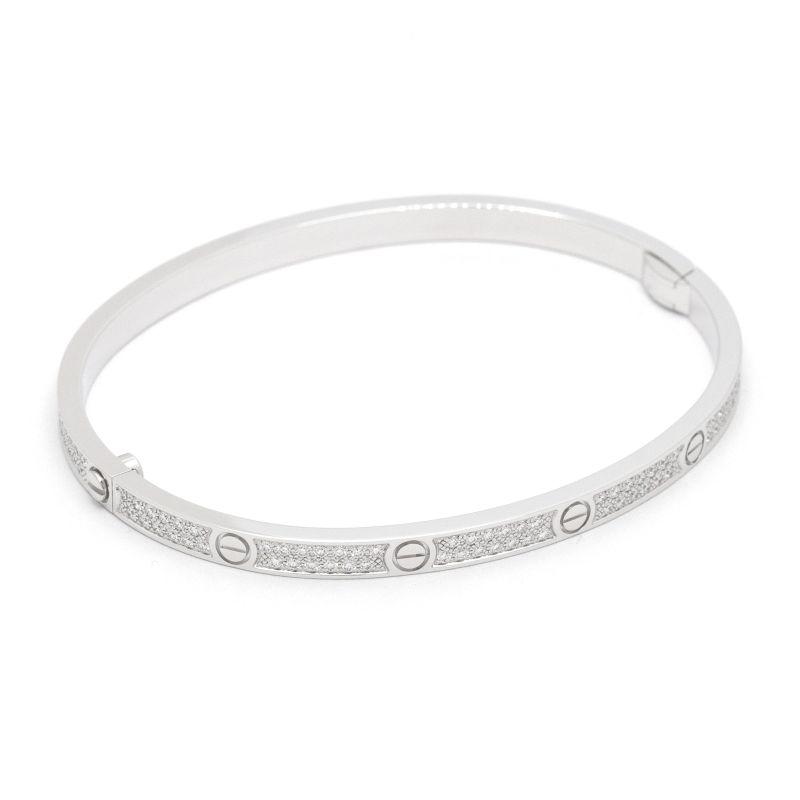 LOVE（Cartier） カルティエ Loveブレスレットスモールモデル パヴェ
