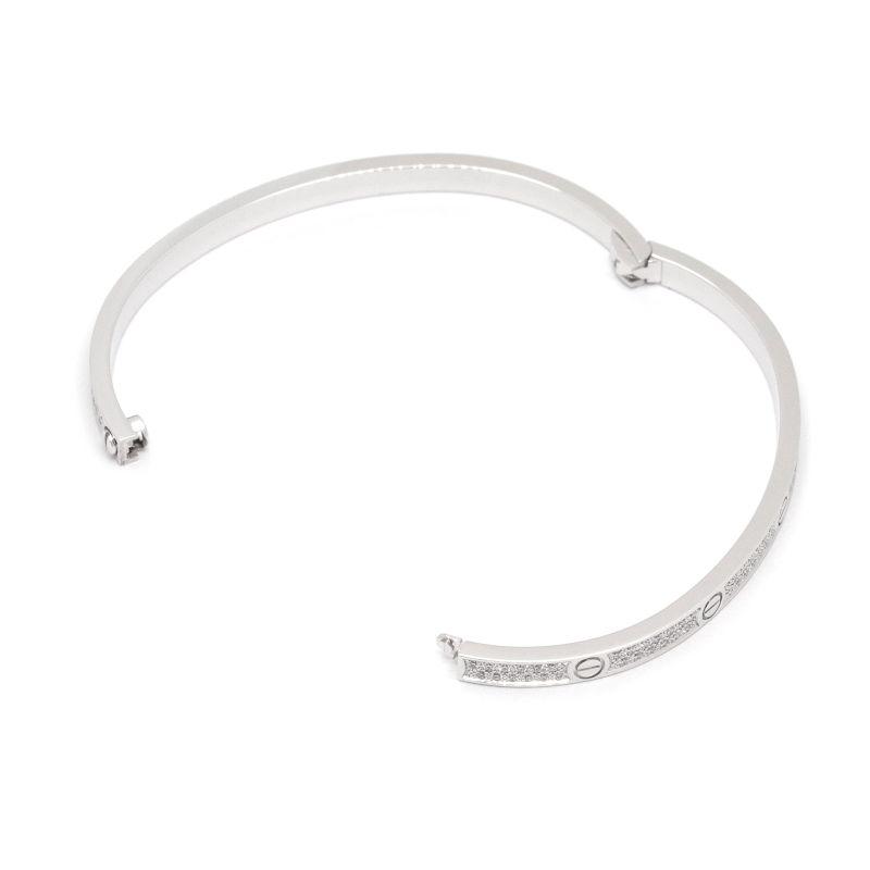 LOVE（Cartier） カルティエ Loveブレスレットスモールモデル パヴェ