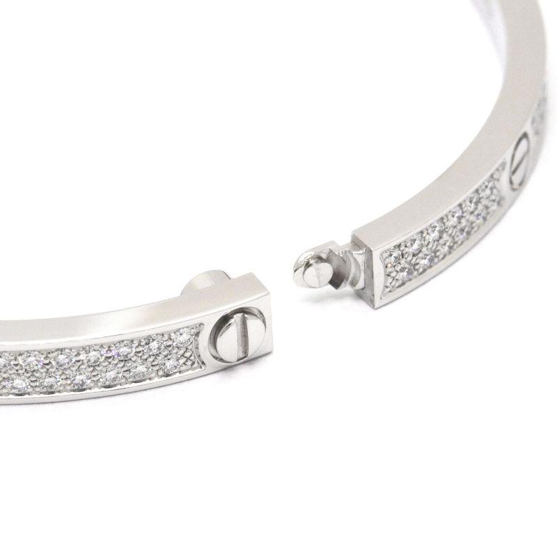 LOVE（Cartier） カルティエ Loveブレスレットスモールモデル パヴェ