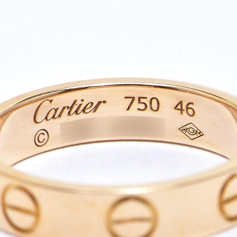 LOVE（Cartier） カルティエ LOVEリングスモールモデル #46 6号